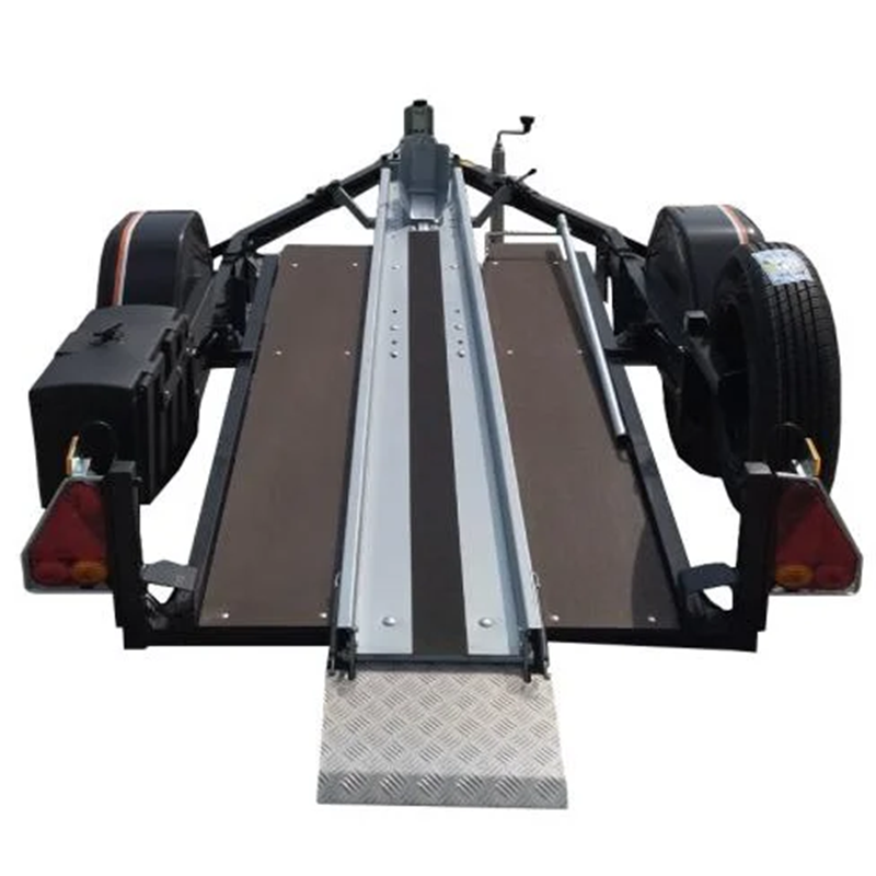 Puerta basculante para motocicleta KXL 175 con llantas de aluminio negras
