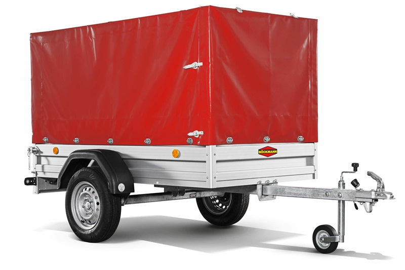 Remolque de aluminio con freno 2m10 / 1350Kg