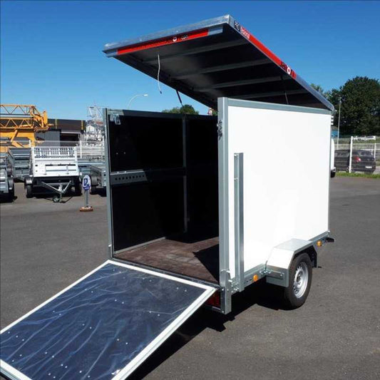 Remolque transportador JALON JCC750 con capacidad de carga de 750 kg