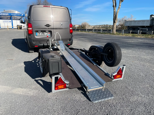 Remolque para motocicleta 2,50 m / 600 kg TYP-TOP