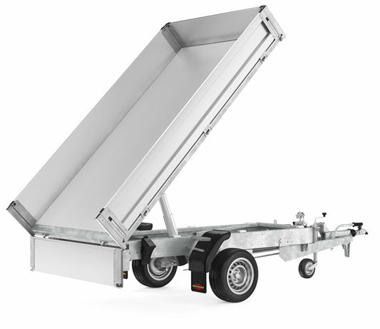 Volquete de un solo eje Bockmann de 2,56 m/1500 kg
