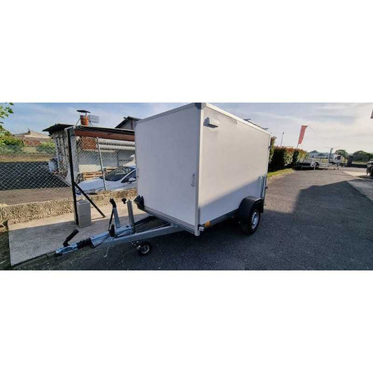 Remolque de caja BORO F2513P – Capacidad de carga: 750 kg
