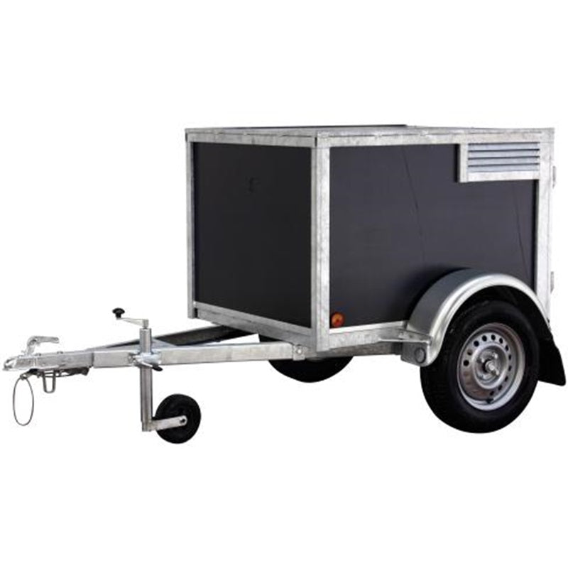 Remolque para dos perros BW Trailers - marrón