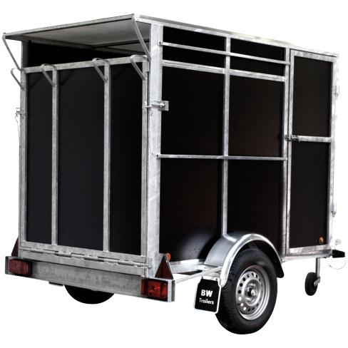 Remolque para ganado 2mx1,25m BW Trailers
